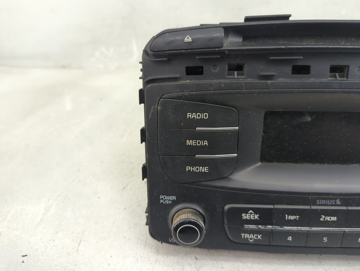 2016-2018 Kia Sorento Radio AM FM Cd Player Receiver Replacement P/N:96170-C6000WK Fits Fits 2016 2017 2018 OEM Used Auto Pa
