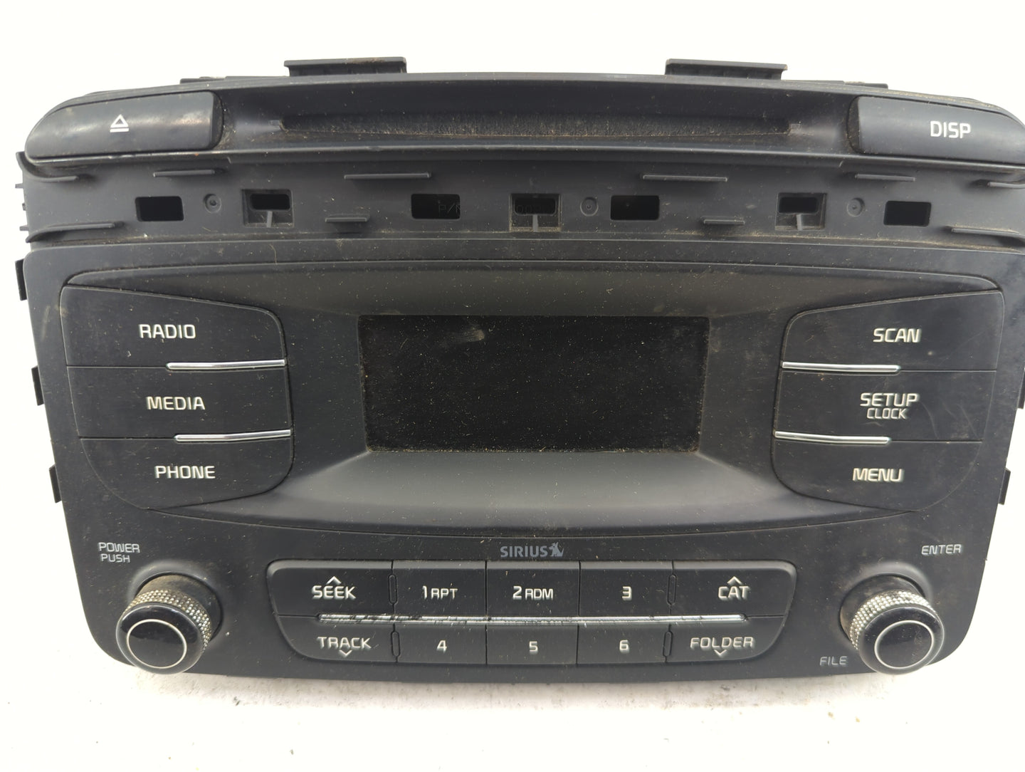 2016-2018 Kia Sorento Radio AM FM Cd Player Receiver Replacement P/N:96170-C6000WK Fits Fits 2016 2017 2018 OEM Used Auto Pa
