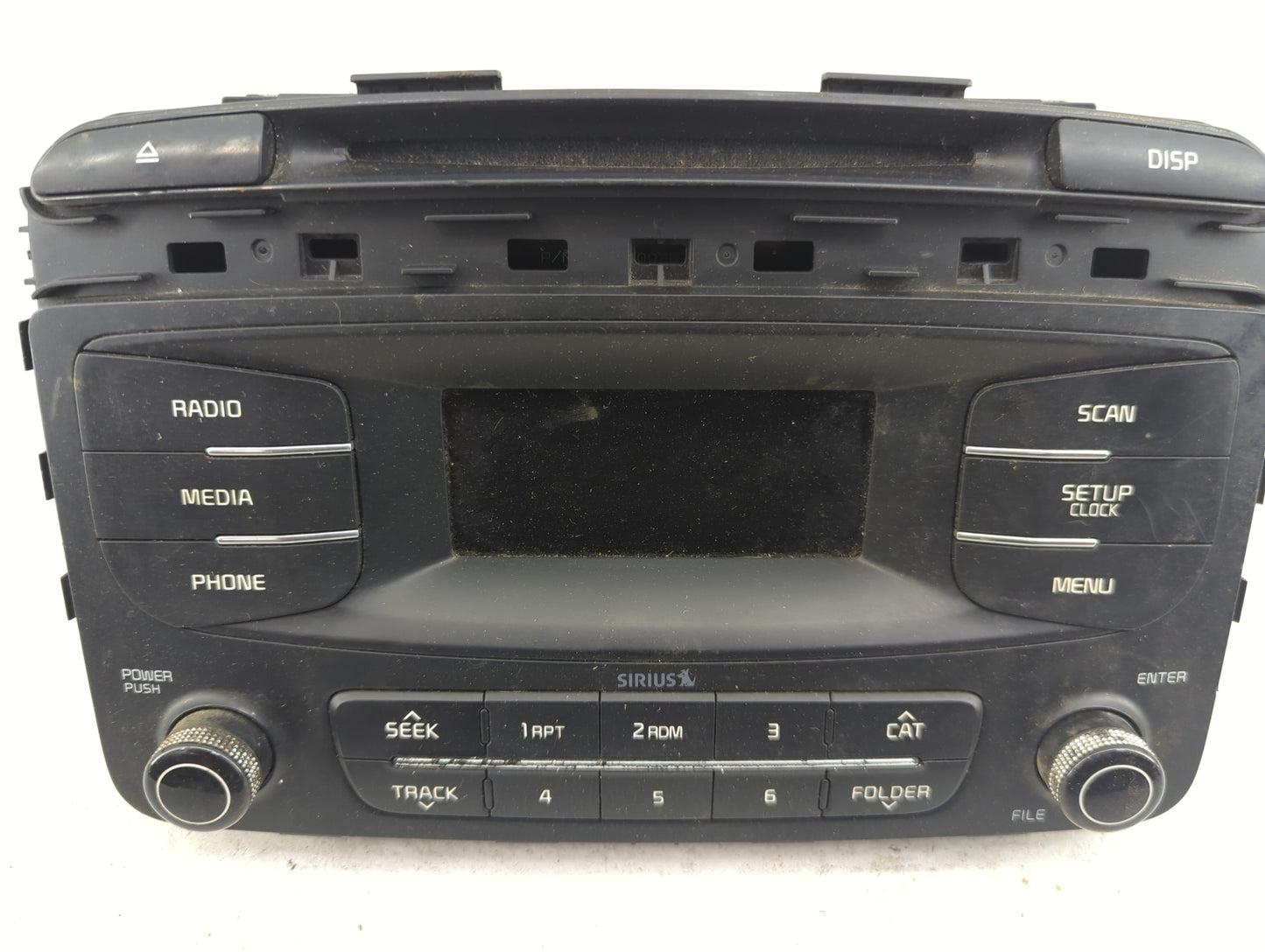 2016-2018 Kia Sorento Radio AM FM Cd Player Receiver Replacement P/N:96170-C6000WK Fits Fits 2016 2017 2018 OEM Used Auto Pa