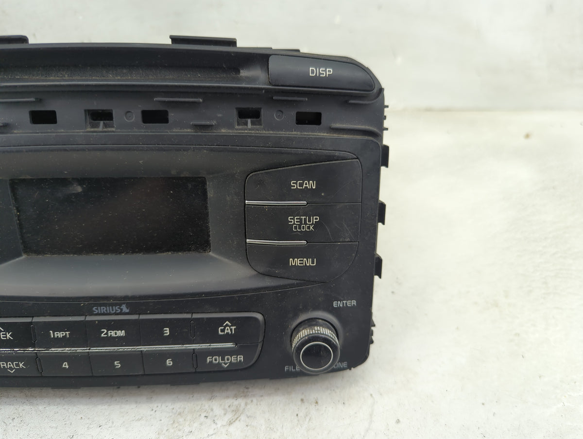 2016-2018 Kia Sorento Radio AM FM Cd Player Receiver Replacement P/N:96170-C6000WK Fits Fits 2016 2017 2018 OEM Used Auto Pa