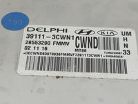 2016-2018 Kia Sorento PCM Engine Control Computer ECU ECM PCU OEM P/N:39111-3CWN1 28553290 Fits Fits 2016 2017 2018 OEM Used