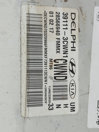 2016-2017 Kia Sorento PCM Engine Control Computer ECU ECM PCU OEM P/N:39111-3CWN1 28566940 Fits Fits 2016 2017 OEM Used Auto