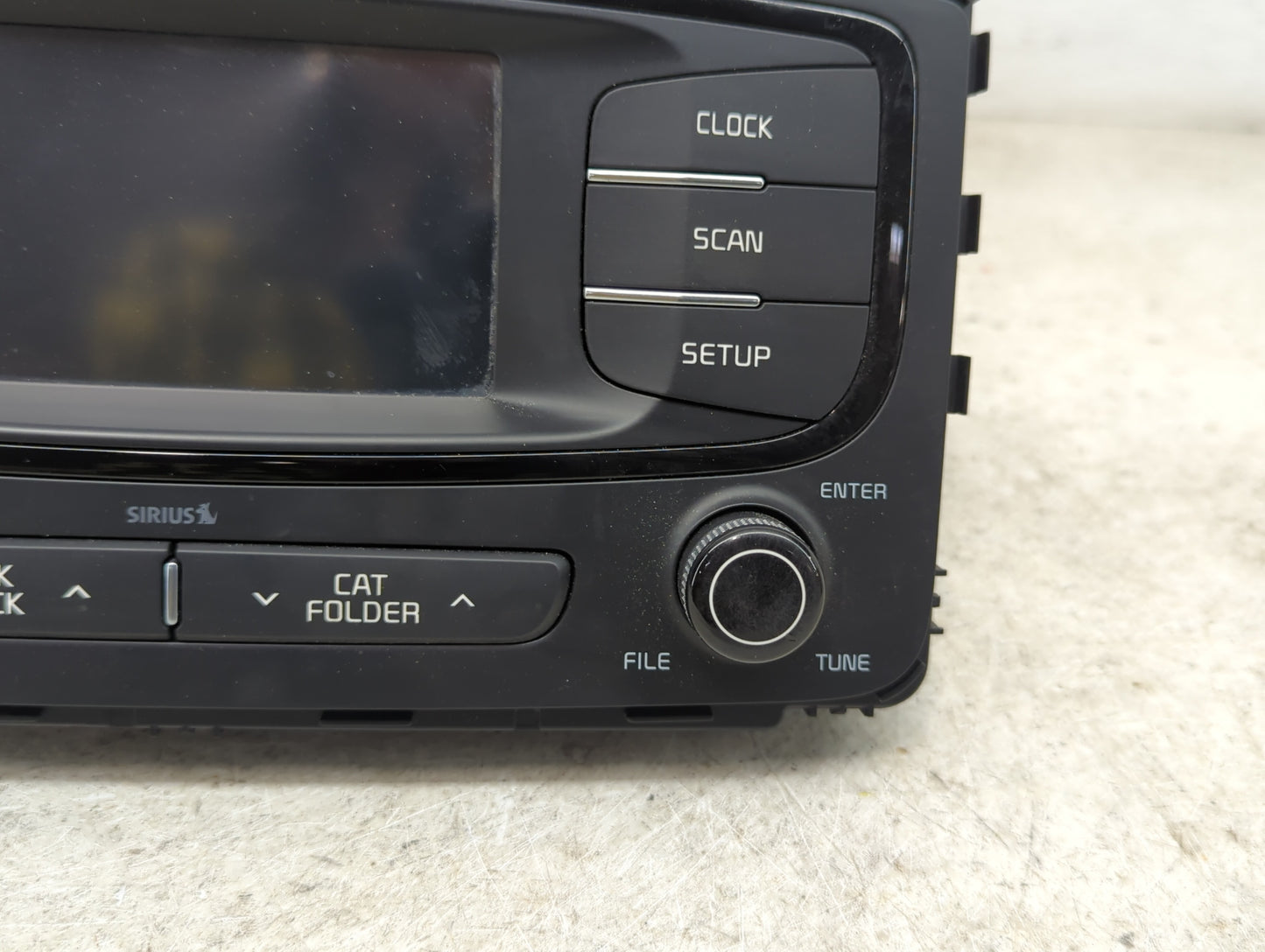 2016-2018 Kia Sorento Radio AM FM Cd Player Receiver Replacement P/N:96180-C6000WK AM1A1C6AN Fits Fits 2016 2017 2018 OEM Us