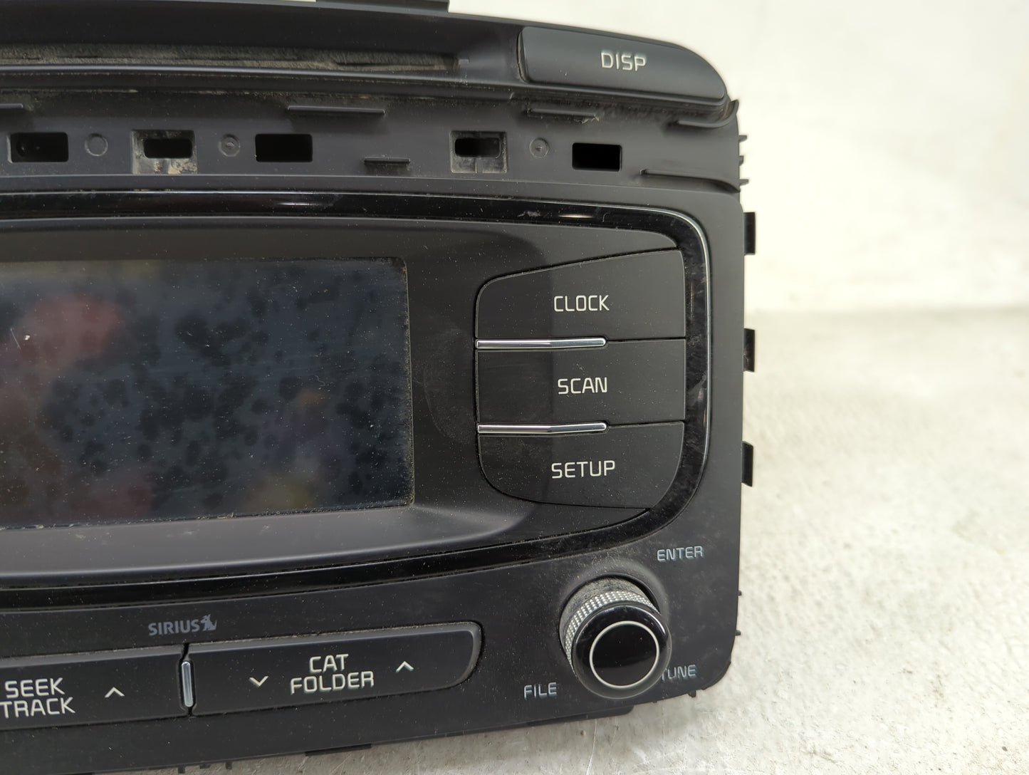2017 Kia Sorento Radio AM FM Cd Player Receiver Replacement P/N:96180-C6000WK AM1A1C6AN, TQ8-AM1A1C6AN Fits OEM Used Auto Pa