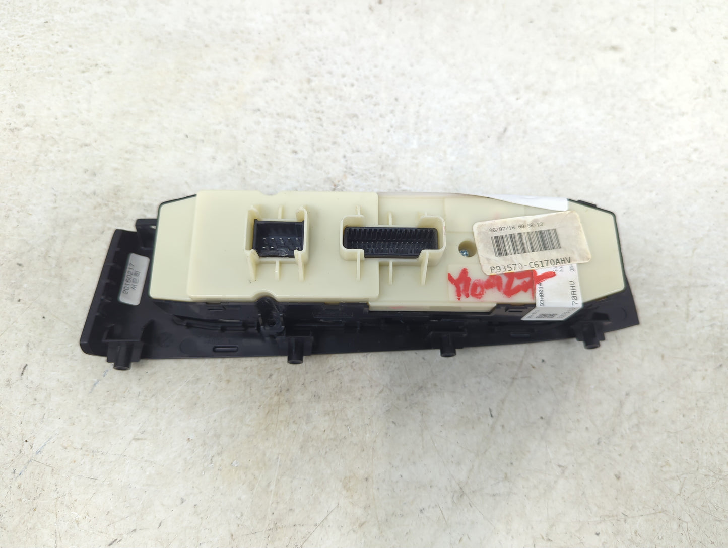 2016-2018 Kia Sorento Master Power Window Switch Replacement Driver Side Left P/N:P93570-C6170AHV Fits Fits 2016 2017 2018 O