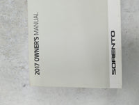 2017 Kia Sorento Owners Manual Book Guide P/N:HXG5-EU68D OEM Used Auto Parts - Oemusedautoparts1.com