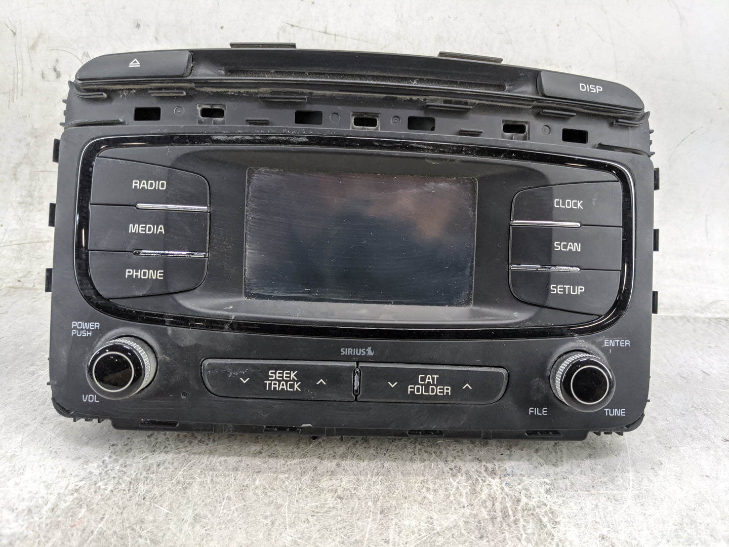 2016-2018 Kia Sorento Radio AM FM Cd Player Receiver Replacement P/N:96180-C6000WK AM1A1C6AN Fits Fits 2016 2017 2018 OEM Us