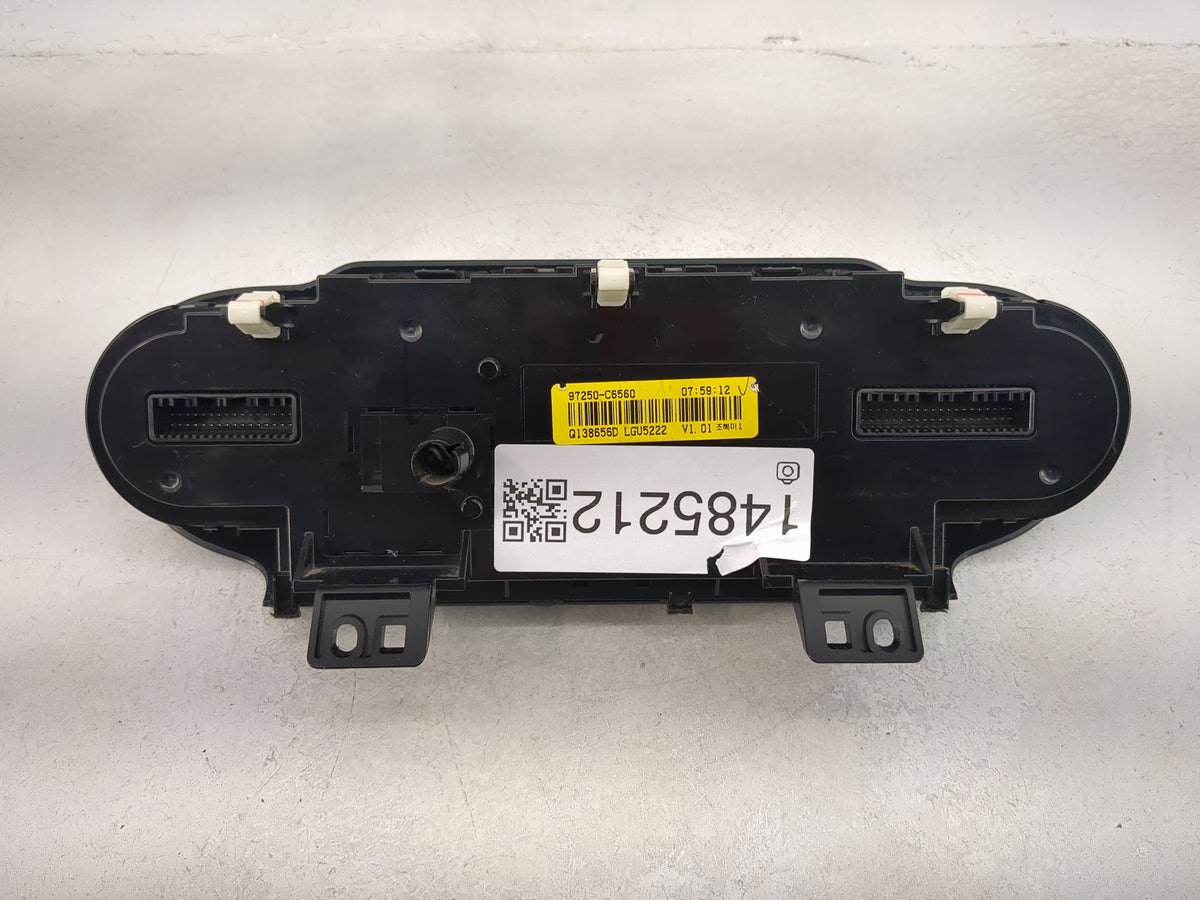 2017-2018 Kia Sorento Climate Control Module Temperature AC/Heater Replacement P/N:97250-C6560 Fits Fits 2017 2018 OEM Used 