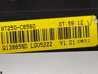 2017-2018 Kia Sorento Climate Control Module Temperature AC/Heater Replacement P/N:97250-C6560 Fits Fits 2017 2018 OEM Used 