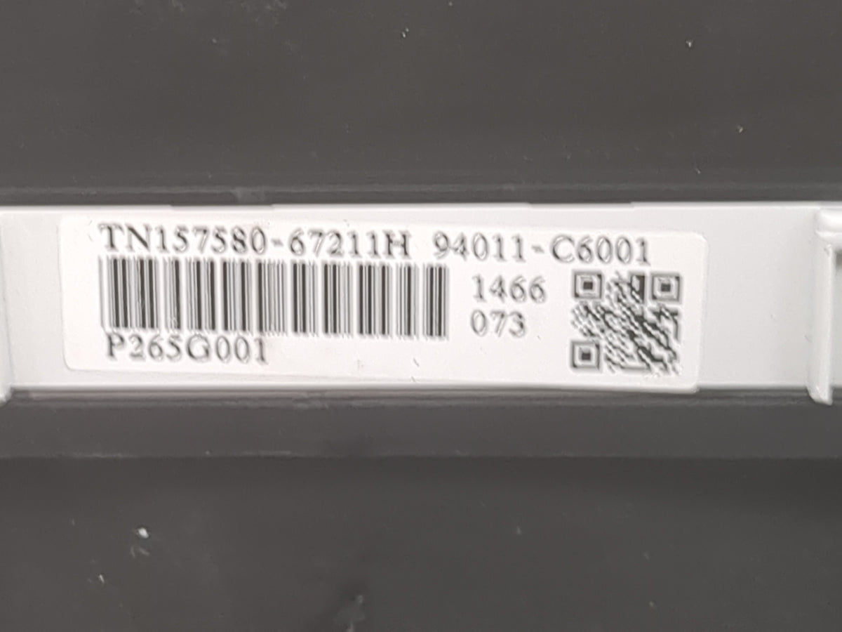 2016-2018 Kia Sorento Instrument Cluster Speedometer Gauges P/N:94011-C6001 TN157580-67211H Miles: Fits Fits 2016 2017 2018 