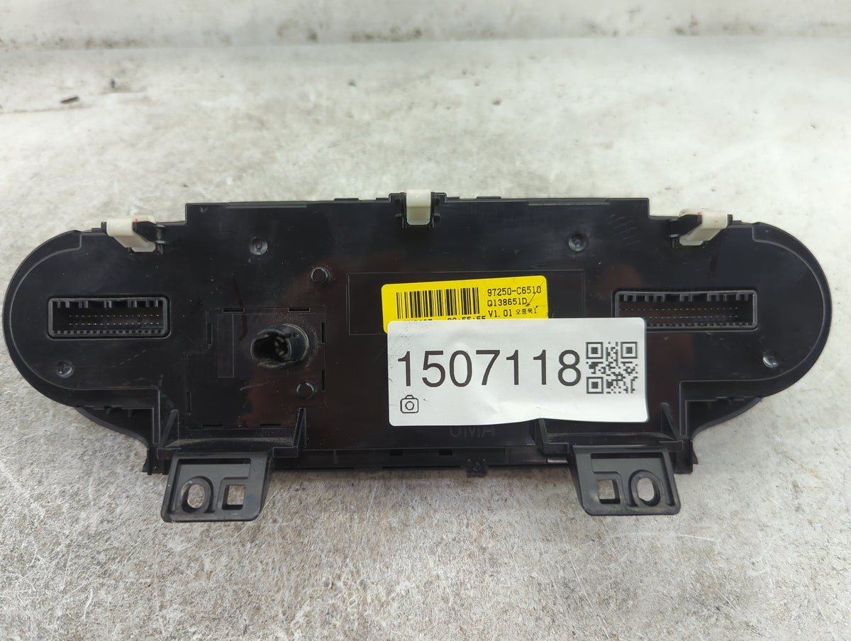 2017-2018 Kia Sorento Climate Control Module Temperature AC/Heater Replacement P/N:97250-C6510 Q138651D Fits Fits 2017 2018 