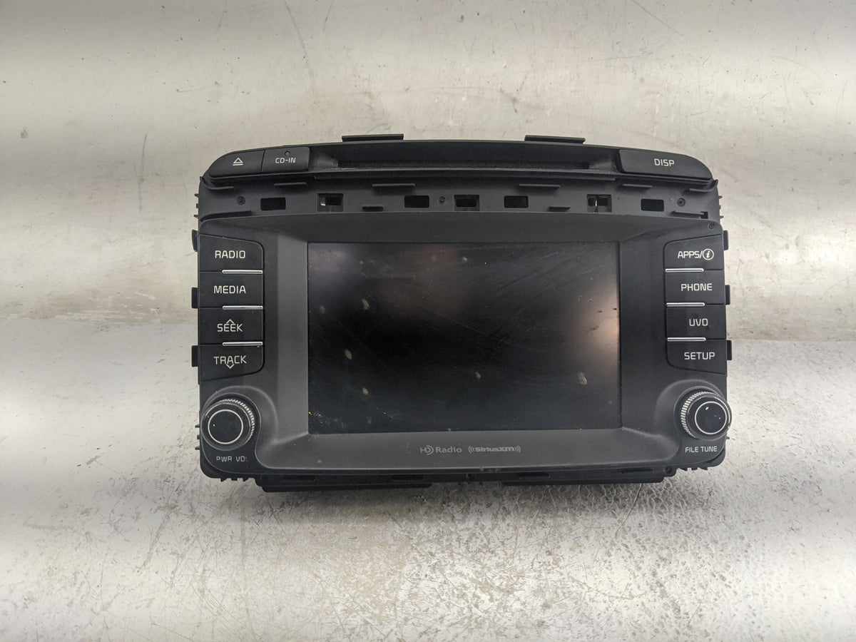 2016-2018 Kia Sorento Radio AM FM Cd Player Receiver Replacement P/N:96160-C6300WK AC140C6AN, TQ8-AC140 Fits Fits 2016 2017 