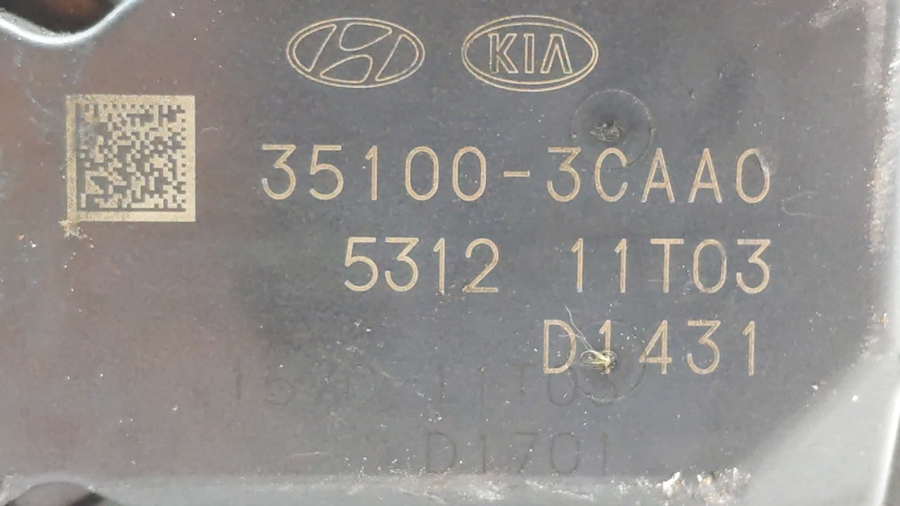 2014-2018 Kia Sorento Throttle Body P/N:5312 7S14 5310 4P18, 35100-3CAA0 Fits Fits 2012 2013 2014 2015 2016 2017 2018 OEM Us