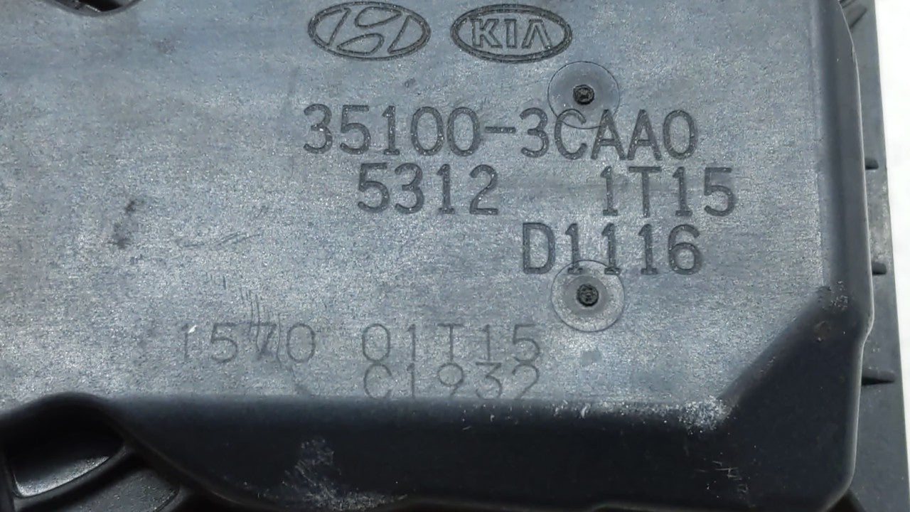 2014-2018 Kia Sorento Throttle Body P/N:5312 7S14 5310 4P18, 35100-3CAA0 Fits Fits 2012 2013 2014 2015 2016 2017 2018 OEM Us