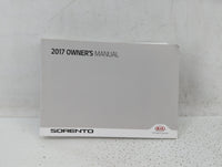 2017 Kia Sorento Owners Manual Book Guide OEM Used Auto Parts - Oemusedautoparts1.com