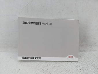 compare product 2017 Kia Sorento Owners Manual Book Guide OEM Used Auto Parts