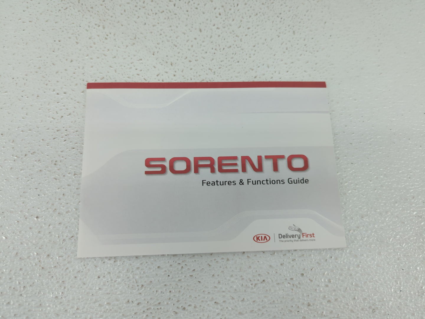 2017 Kia Sorento Owners Manual Book Guide OEM Used Auto Parts - Oemusedautoparts1.com