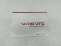 2017 Kia Sorento Owners Manual Book Guide OEM Used Auto Parts - Oemusedautoparts1.com