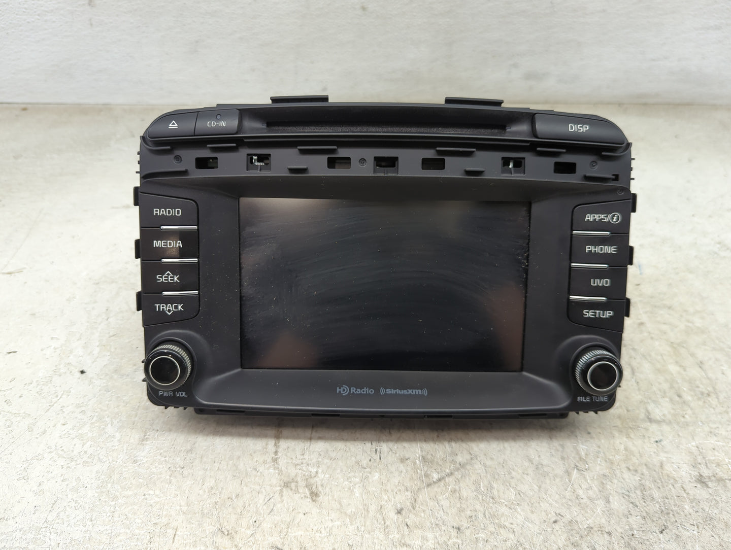 2016-2018 Kia Sorento Radio AM FM Cd Player Receiver Replacement P/N:96160-C6300WK AC140C6AN, MCE48AM7 Fits Fits 2016 2017 2