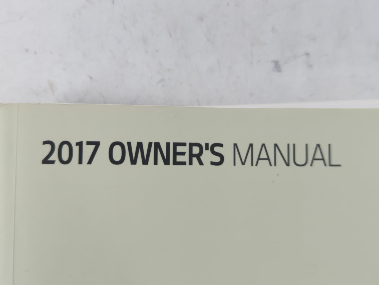 2017 Kia Sorento Owners Manual Book Guide P/N:HXG5-EU71H OEM Used Auto Parts - Oemusedautoparts1.com