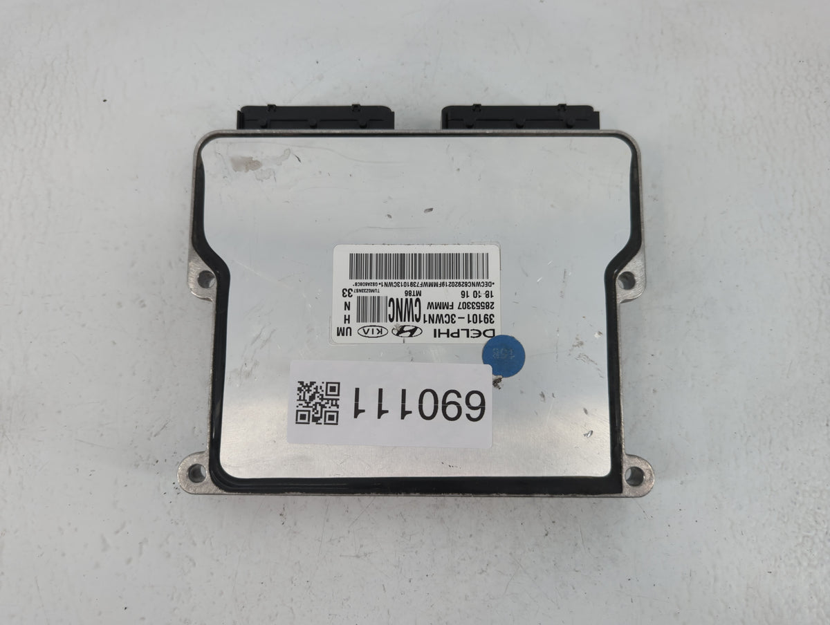 2016-2017 Kia Sorento PCM Engine Control Computer ECU ECM PCU OEM P/N:39101-3CWN1 Fits 2016 2017 OEM Used Auto Parts - Oemus