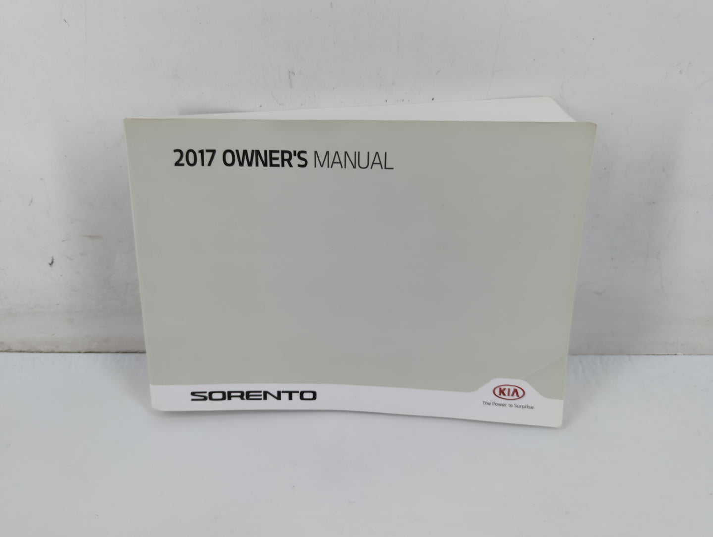 2017 Kia Sorento Owners Manual Book Guide P/N:HXG1-EC6DEE OEM Used Auto Parts - Oemusedautoparts1.com