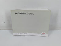 2017 Kia Sorento Owners Manual Book Guide P/N:HXG1-EC6DEE OEM Used Auto Parts - Oemusedautoparts1.com