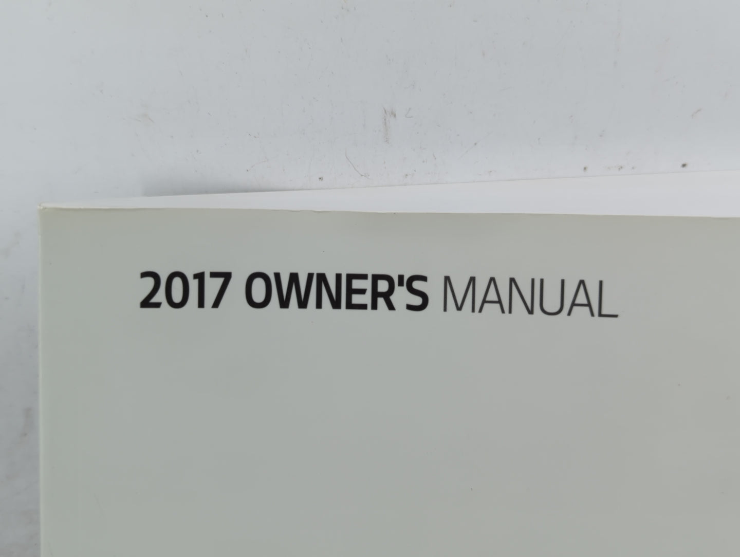 2017 Kia Sorento Owners Manual Book Guide P/N:HXG1-EC6DEE OEM Used Auto Parts - Oemusedautoparts1.com