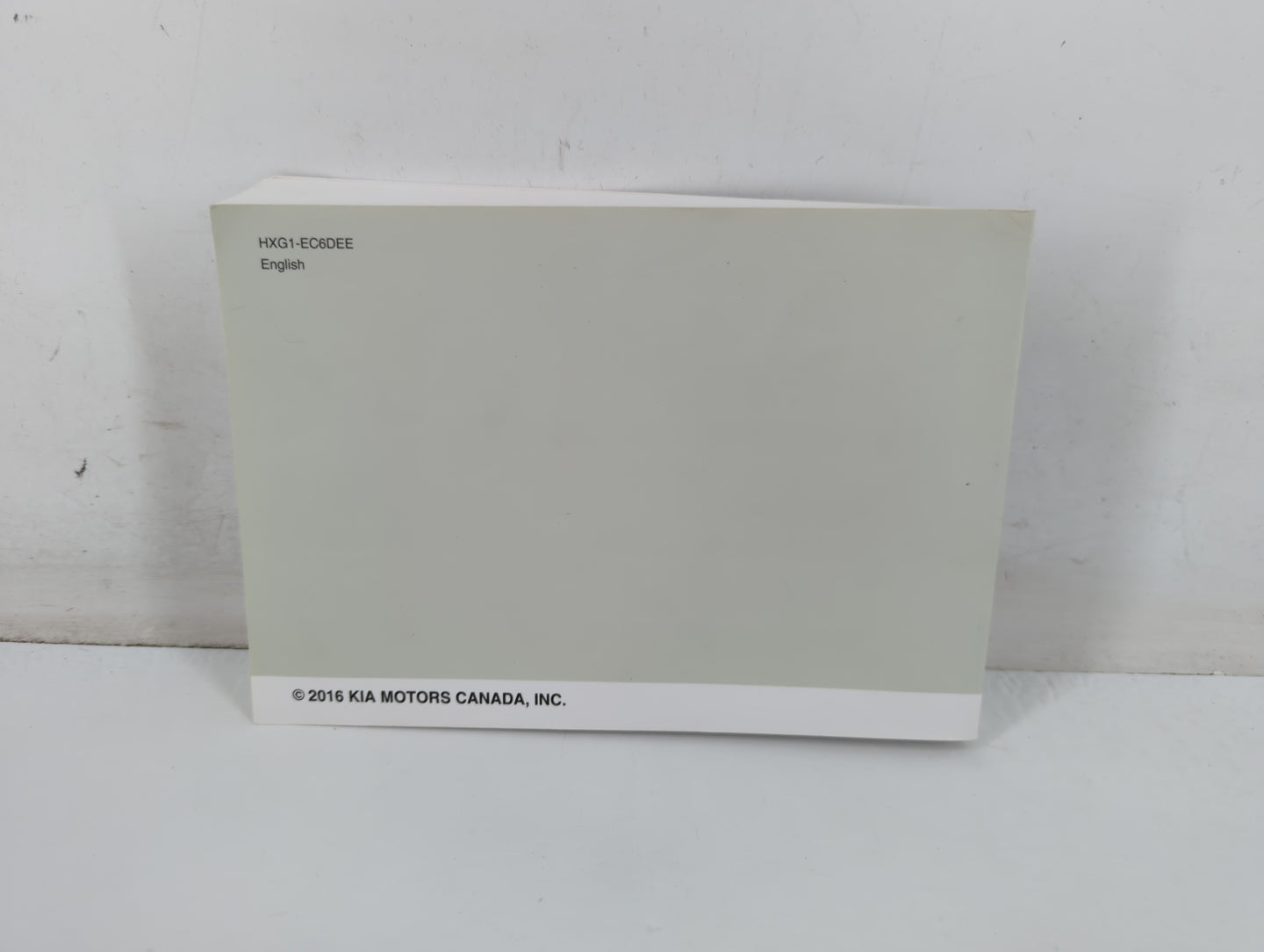2017 Kia Sorento Owners Manual Book Guide P/N:HXG1-EC6DEE OEM Used Auto Parts - Oemusedautoparts1.com