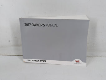 compare product 2017 Kia Sorento Owners Manual Book Guide P/N:HXG5-EU65A OEM Used Auto Parts