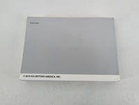 2017 Kia Sorento Owners Manual Book Guide P/N:HXG5-EU65A OEM Used Auto Parts - Oemusedautoparts1.com