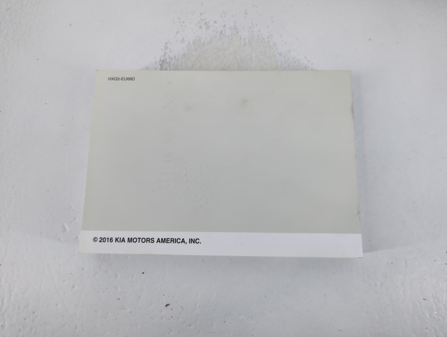2017 Kia Sorento Owners Manual Book Guide P/N:HXG5-EU68D OEM Used Auto Parts - Oemusedautoparts1.com