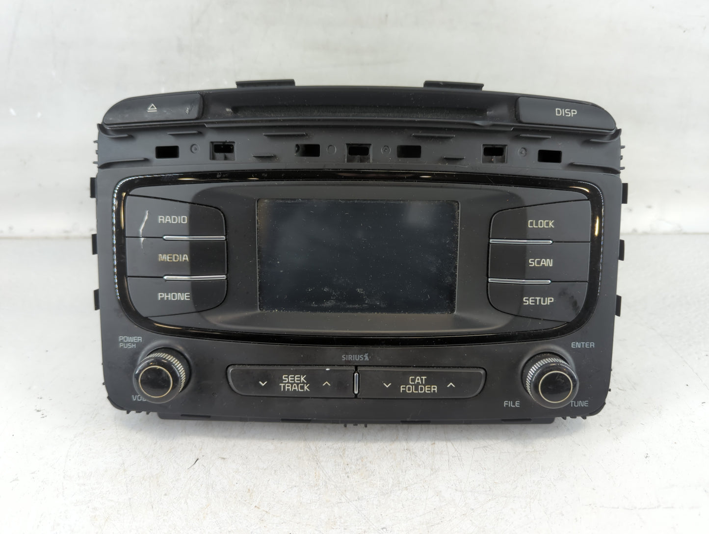 2016-2018 Kia Sorento Radio AM FM Cd Player Receiver Replacement P/N:96180-C8000WK Fits Fits 2016 2017 2018 OEM Used Auto Pa