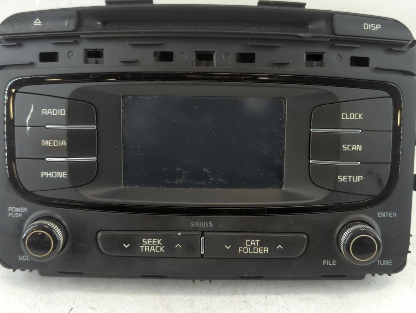 2016-2018 Kia Sorento Radio AM FM Cd Player Receiver Replacement P/N:96180-C8000WK Fits Fits 2016 2017 2018 OEM Used Auto Pa