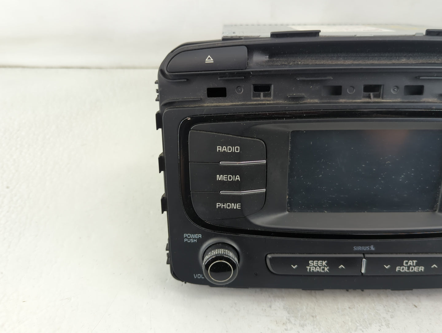 2016-2018 Kia Sorento Radio AM FM Cd Player Receiver Replacement P/N:96180-C6000WK Fits Fits 2016 2017 2018 OEM Used Auto Pa
