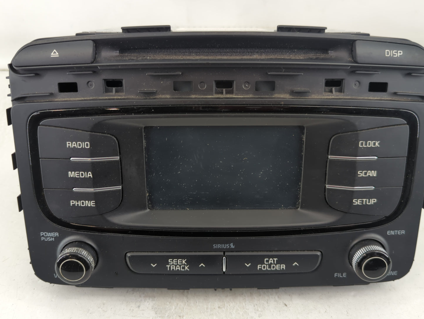 2016-2018 Kia Sorento Radio AM FM Cd Player Receiver Replacement P/N:96180-C6000WK Fits Fits 2016 2017 2018 OEM Used Auto Pa