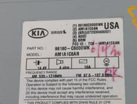 2016-2018 Kia Sorento Radio AM FM Cd Player Receiver Replacement P/N:96180-C6000WK Fits Fits 2016 2017 2018 OEM Used Auto Pa