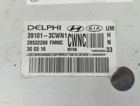 2016-2018 Kia Sorento PCM Engine Control Computer ECU ECM PCU OEM P/N:39101-3CWN1 Fits Fits 2016 2017 2018 OEM Used Auto Par