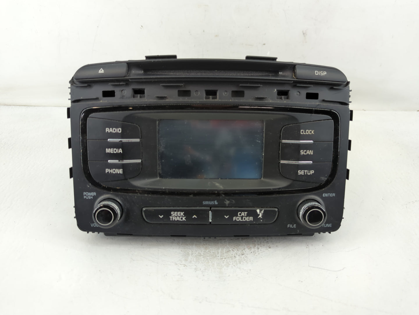 2016-2018 Kia Sorento Radio AM FM Cd Player Receiver Replacement P/N:96180-C6000WK Fits Fits 2016 2017 2018 OEM Used Auto Pa