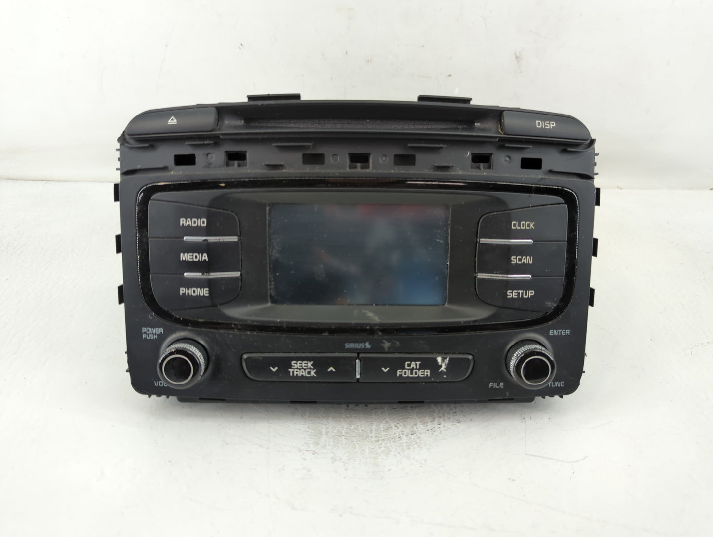 2016-2018 Kia Sorento Radio AM FM Cd Player Receiver Replacement P/N:96180-C6000WK Fits Fits 2016 2017 2018 OEM Used Auto Pa