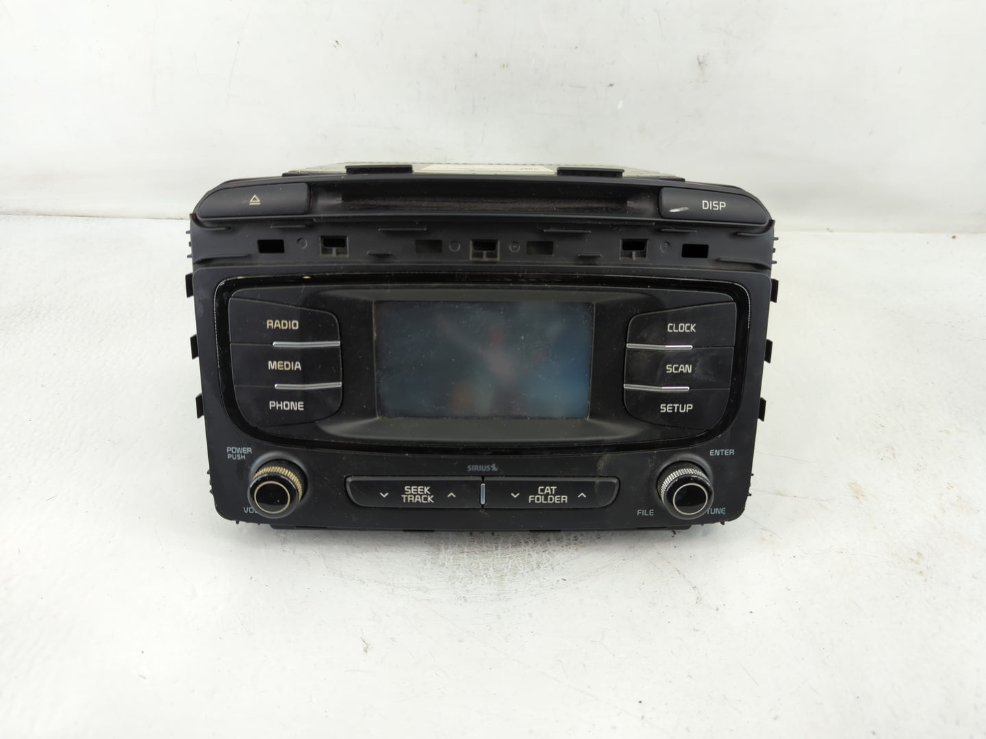 2016-2018 Kia Sorento Radio AM FM Cd Player Receiver Replacement P/N:96180-C6000WK Fits Fits 2016 2017 2018 OEM Used Auto Pa