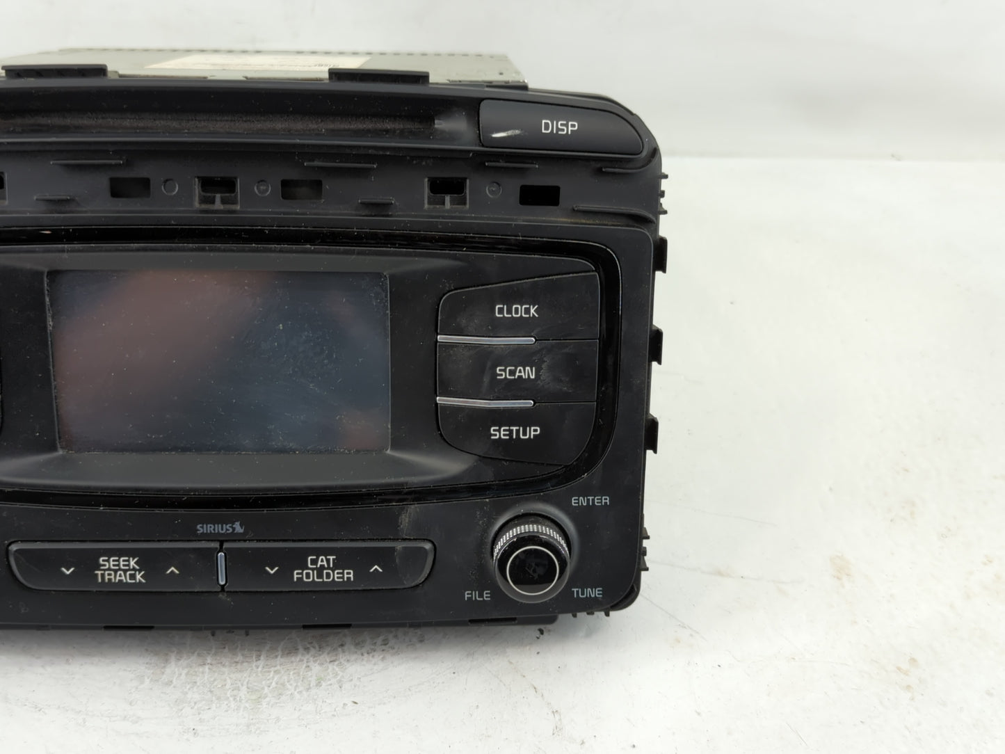 2016-2018 Kia Sorento Radio AM FM Cd Player Receiver Replacement P/N:96180-C6000WK Fits Fits 2016 2017 2018 OEM Used Auto Pa