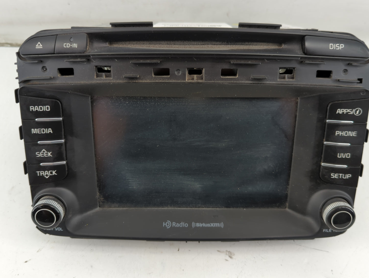 2017 Kia Sorento Radio AM FM Cd Player Receiver Replacement P/N:96160-C6300WK Fits OEM Used Auto Parts - Oemusedautoparts1.c