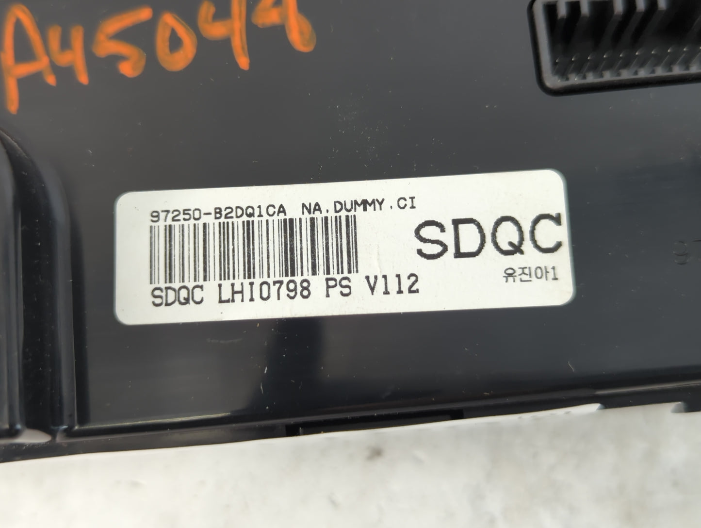 2017-2019 Kia Soul Climate Control Module Temperature AC/Heater Replacement P/N:97250-B2Q1CA Fits Fits 2017 2018 2019 OEM Us
