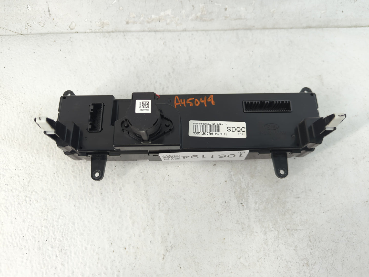 2017-2019 Kia Soul Climate Control Module Temperature AC/Heater Replacement P/N:97250-B2Q1CA Fits Fits 2017 2018 2019 OEM Us