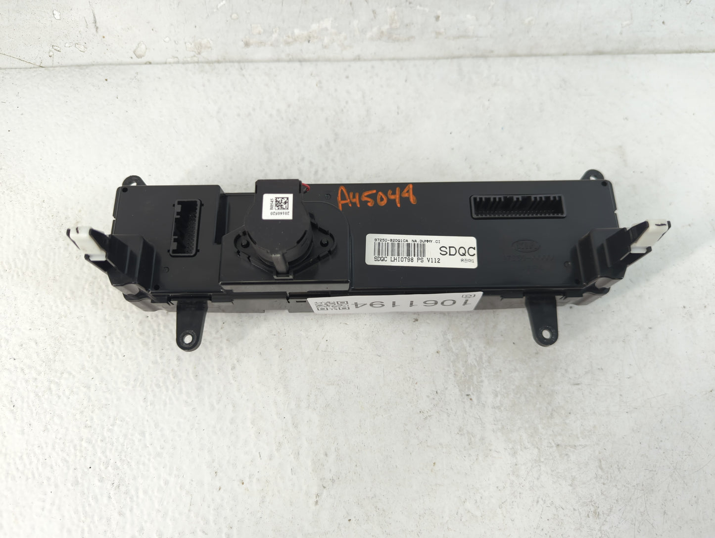 2017-2019 Kia Soul Climate Control Module Temperature AC/Heater Replacement P/N:97250-B2Q1CA Fits Fits 2017 2018 2019 OEM Us