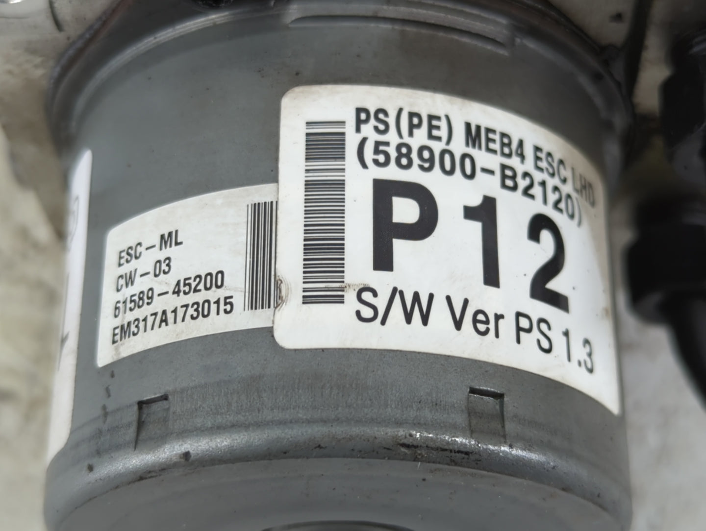 2017-2019 Kia Soul ABS Pump Control Module Replacement P/N:58900-B2120 Fits Fits 2017 2018 2019 OEM Used Auto Parts - Oemuse