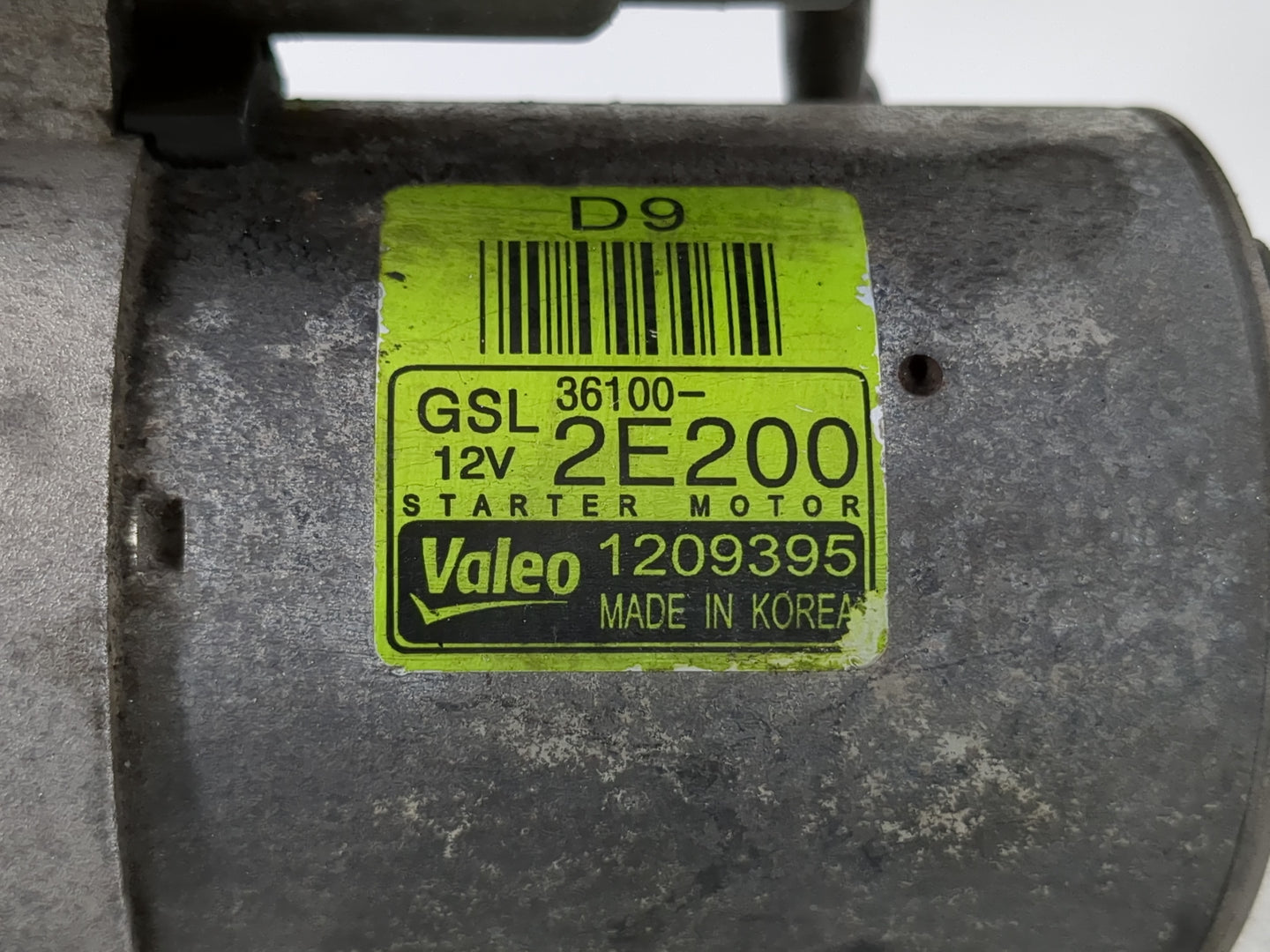 2016-2021 Kia Soul Car Starter Motor Solenoid OEM P/N:36100-2E200 Fits Fits 2013 2014 2016 2017 2018 2019 2020 2021 2022 OEM