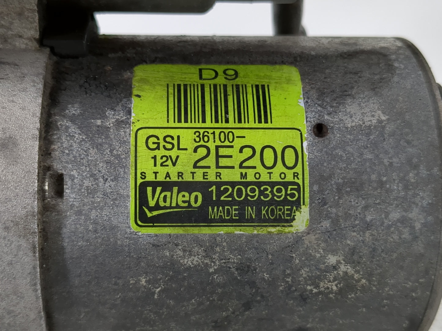 2016-2021 Kia Soul Car Starter Motor Solenoid OEM P/N:36100-2E200 Fits Fits 2013 2014 2016 2017 2018 2019 2020 2021 2022 OEM