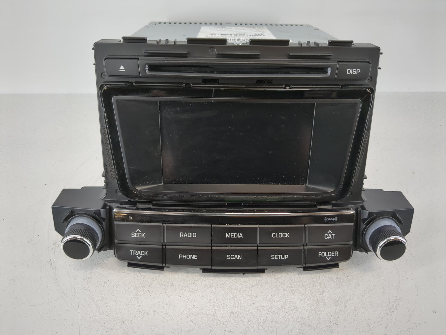 2017 Kia Soul Radio AM FM Cd Player Receiver Replacement P/N:96180-D31004X Fits OEM Used Auto Parts - Oemusedautoparts1.com